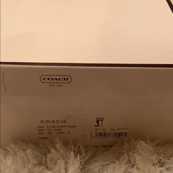 Coach Karita Suede Rabbit - Picture 8 of 8